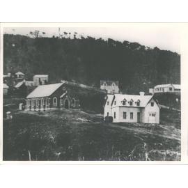 Dunedin, St. Joseph's Cathedral c.1865 (site of present Cathedral)