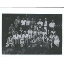 1931 Athletics Reps,  R Fraser in photo see also Easter Tournament 1929 - 1930