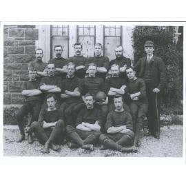 "The very first football team"