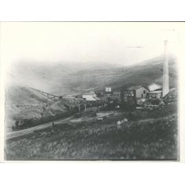 On mount 'View of works looking East'