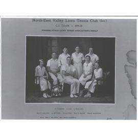 C. I. Team - Winners Otago Lawn Tennis Association's Shield