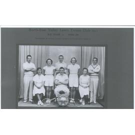 B II Team Winners to Otago Lawn Tennis Association's Shield