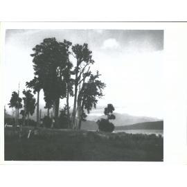 "Sentinels of the Lake, Lake Kaniere, Westland"