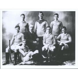Otago University Junior Hockey Team  Winners Seven - a - side second grade championship.
