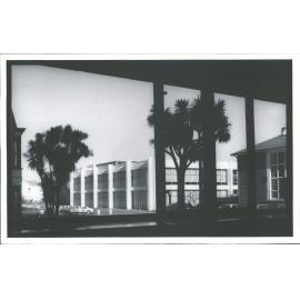 As viewed  from ground floor of Hocken Library,