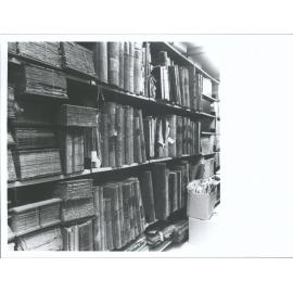 Hocken Archives stacks, 1980