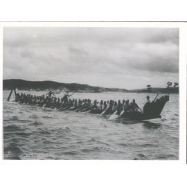 Maori Canoe Waitangi