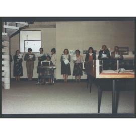 Christmas afternoon tea & entertainment for helpers & friends and family, Dec. 1982