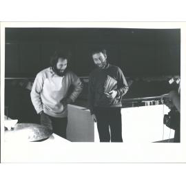 T. V. interview of Chris Booth  (Frances Hodgkins fellow) by Mike Lynch