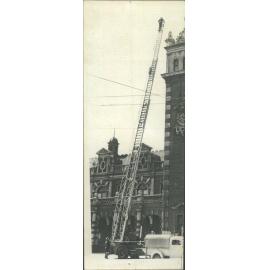 Dunedin Firemen at Ladder Drill