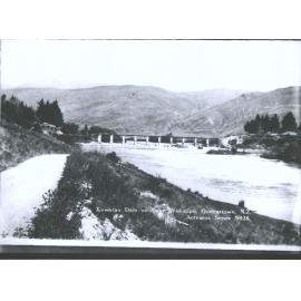 Kawaru Dam on Lake Wakatipu, Queenstown N.Z.