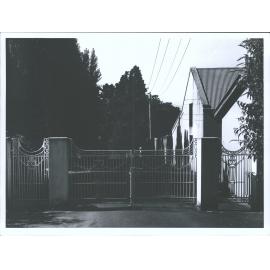 Gates of Corstorphine House