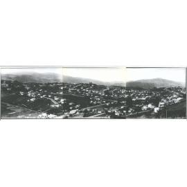 Rattray Street tramline, taken after 1907 when 21 Gilmore Street was built
