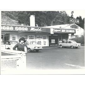 Thrifty Food Market, Dry Cleaners and Holsum building, Kaikorai Valley Road