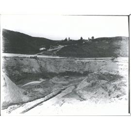 Gold dredging near Lawrence