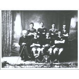 South Dunedin Bible Class Football team