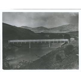 Lindis River. Bridge 7 miles from Tarras