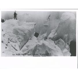 Ice Peaks, Franz Joseph Glacier, Westland, N.Z.