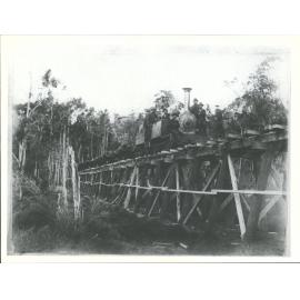 Woodend; Trestle Bridge for [MuRdocks Mill]