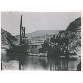 J. F. Kitto [in diving gear?] ca 1895-1910