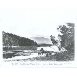 Looking up Waiau River