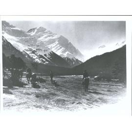 "Upper west Matukituki Taken from between Cascade & Aspiring Huts.