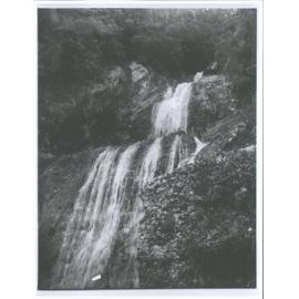 Approximately  4 miles down on West Coast Side of Haast pass