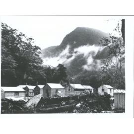 M. O. W. Camp Roaring  Billy Camp. Across the river & upstream from the Roaring Billy