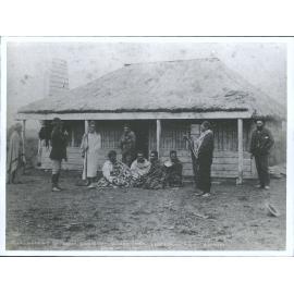 Meeting of Great Chiefs at Wahare-Komiti at Haerehuka (King Country)
