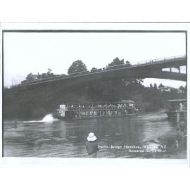 Traffic Bridge, Hamilton, Waikato, N.Z.