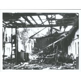 Fire Sept. 1959. The dining room