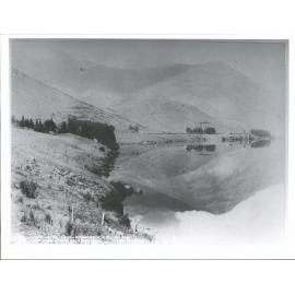 The scene of Fox's Colonial Gold Rush in 1862'