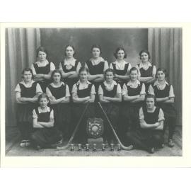 (Winners of the McKenzie Shield with 15 points - Runners up for the Day Cup). Tokanui Hockey Team