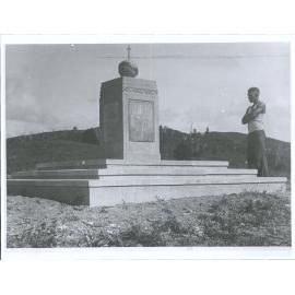 Memorial to Bishop Pompallier at Totora Point Catholic Centenary Celebrations