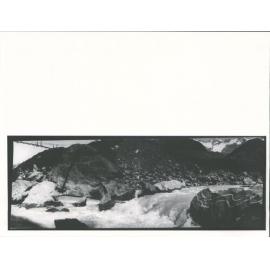 River & Valley from under the Suspension bridge