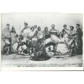 Group of new Zealand chiefs now on a visit to England