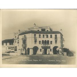 Public Hospital and Nurses Home, Napier N.Z.