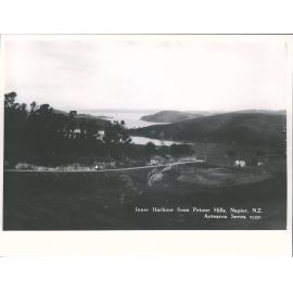 Inner Harbour from Petone Hills, Napier, N.Z.