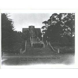The Old Cathedral & Memorial Steps, Nelson, N.Z.