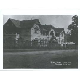 Nurses Home, Nelson, N.Z.