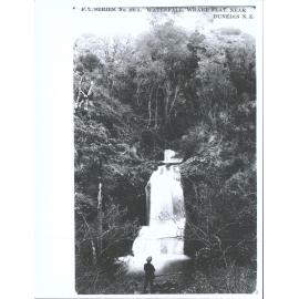 Waterfall, Whare Flat. Near Dunedin, N.Z.