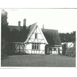 The Gables New Plymouth Old Colonial Hospital, 1847, now  (1974) owned by N.P. City Council and used as a staff residence