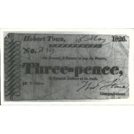 Three-pence in Spanish Dollars