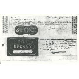 3 Pence banknote (IOU?)