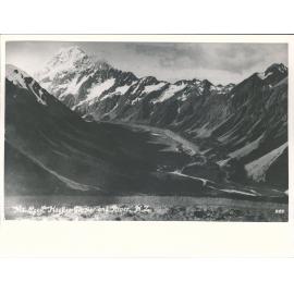 Mt Cook, Hooker Glacier + River