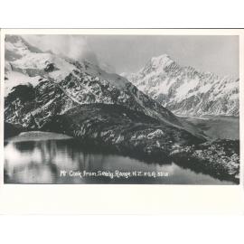 Mt Cook from Sealy Range