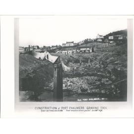 Construction of Port Ch. Graving Dock 1868-1872