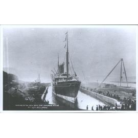 "Opening of the New Dock Port Chalmers