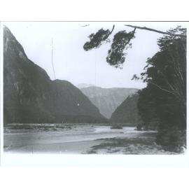 Routeburn Valley. "Near the Head of the Routeburn Valley"