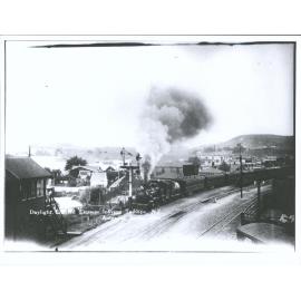 Daylight Limited Express leaving Taihape, N.Z.